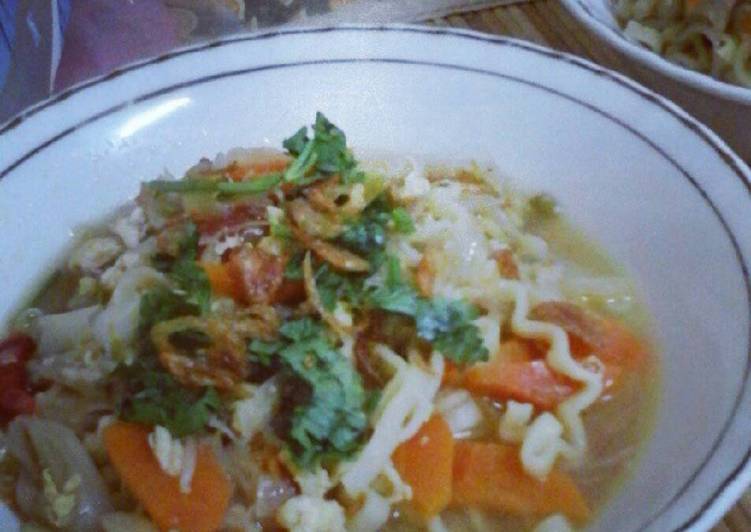 makanan Mie Jawa nyemek Anti Gagal