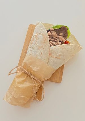 Une photo de Wrap façon kebab
