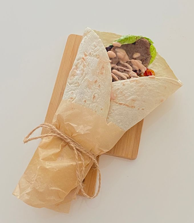 Une photo de Wrap façon kebab
