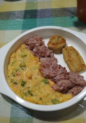 Foto resep Mpasi 10 bulan sup jagung keju