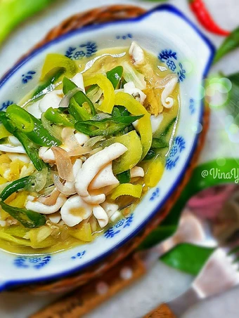 Cara Gampang Menyiapkan Resep Cumi Cabe ijo Kemangi 🍃🐙🍃 yang Lezat Sekali Anti Ribet, Menggugah Selera