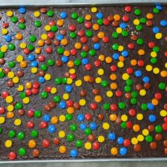 Brownies without chocolate A picture of Brownies without chocolate.