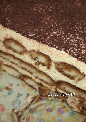 Tiramisu - nyers tojás nélkül recept fotója