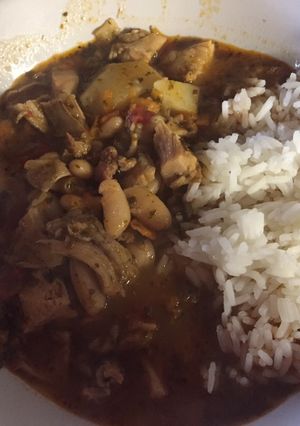 Una foto de Cazuela de Mondongo