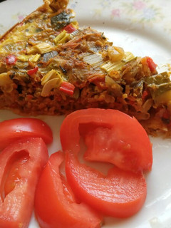 Una foto de Tarta de verduras