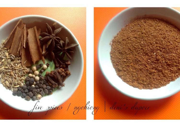 Five spices / bumbu ngohiong homemade