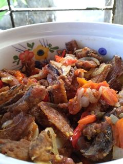 Foto resep Asam manis ikan asin
