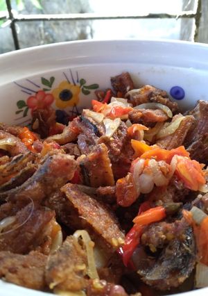 Foto resep Asam manis ikan asin