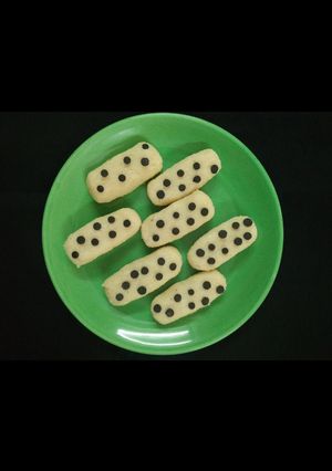 A picture of No Bake Coconut Protein Bars.