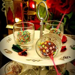 A picture of Energy bombs...(date balls)#Foodies&friends.