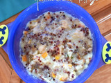 Ăn dặm:Súp quinoa cà rốt khoai tây thịt gà