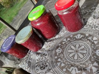 Confiture de raisin noir