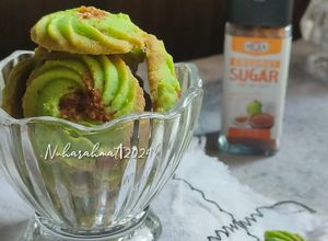 Gambar Pandan Coconut Sugar Cookies