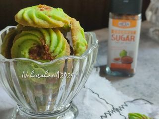 Pandan Coconut Sugar Cookies