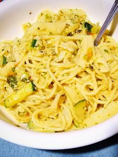 Una foto de Zucchini Eggs Pasta Mix