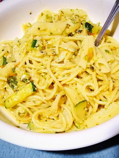 Una foto de Zucchini Eggs Pasta Mix