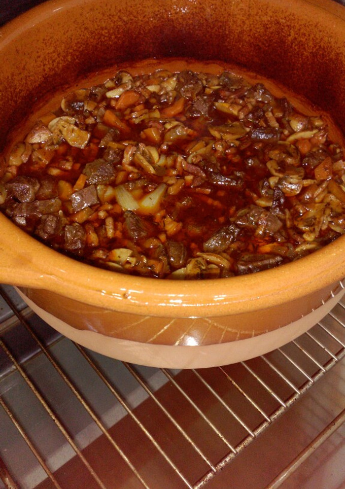 Una foto de Boeuf Bourguignon