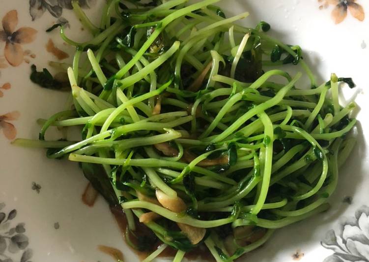 Resep Pea sprout goreng sos tiram, Bikin Ngiler