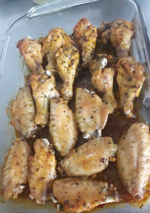 Una foto de Alitas al horno