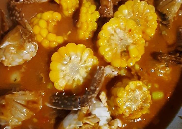 Resep Kepiting saus padang Anti Gagal