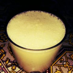 A picture of Healthy Turmeric Milk.