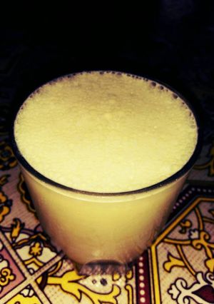 A picture of Healthy Turmeric Milk.