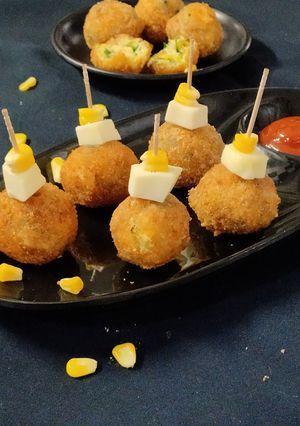 ચીઝ કોર્ન બોલ્સ (Cheese Corn Balls Recipe In Gujarati) રેસીપી મુખ્ય ફોટો