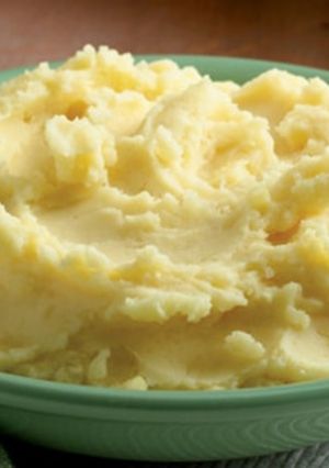 Una foto de Puré de papas delicioso