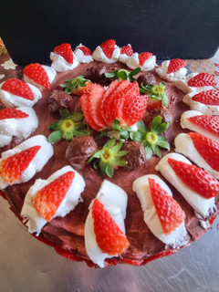 Una foto de Tarta de chocolate Maya