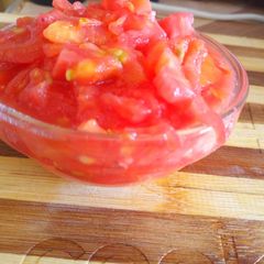 A picture of Blanching Your Tomatoes.