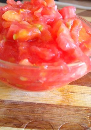 A picture of Blanching Your Tomatoes.