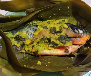 Resep mudah Pepes Ikan Bawal Praktis Enak