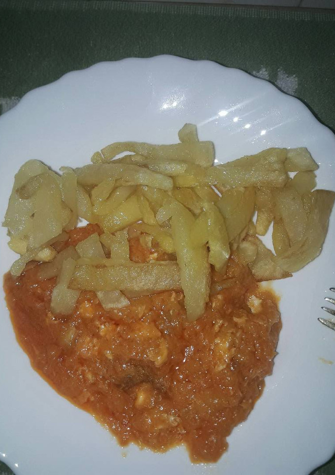 Una foto de Calabaza con patatas