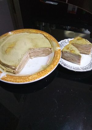 Foto resep Matcha Crepes