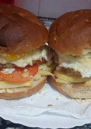 صورة لوصفة همبرغر 🍔🍔