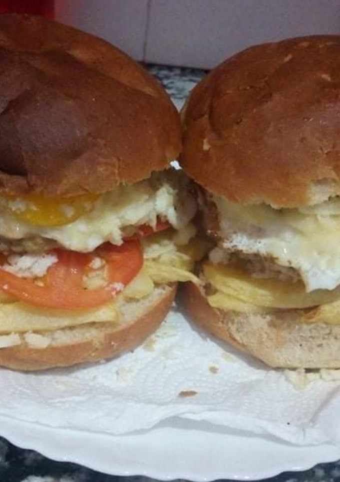 صورة لوصفة همبرغر 🍔🍔