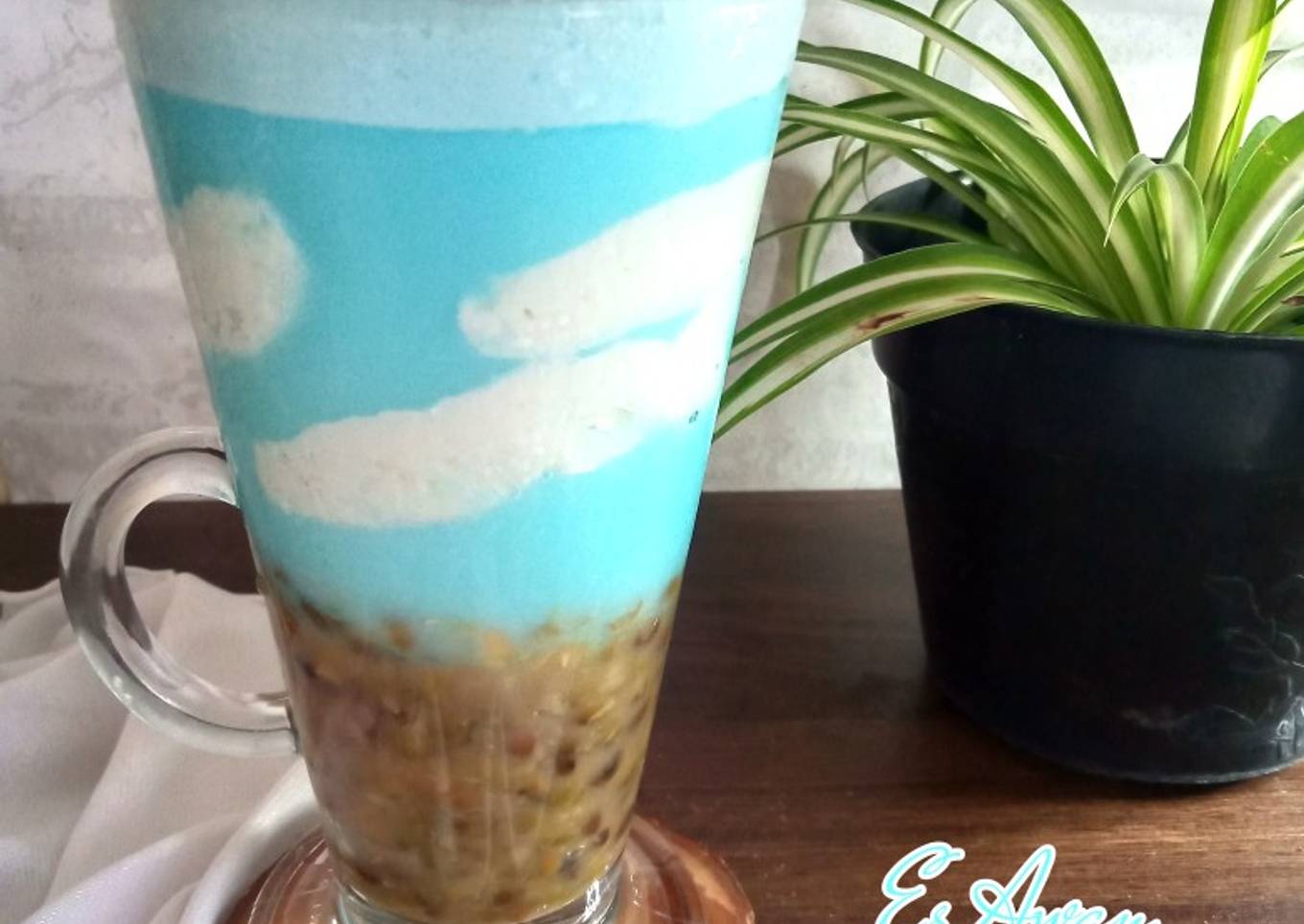 Es Awan Kacang Hijau