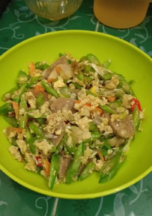 Foto resep Tumis buncis +bakso