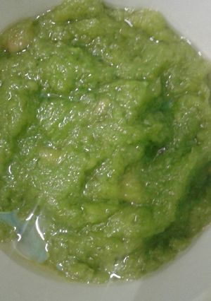 A picture of Lauki halwa.