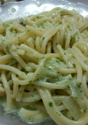 Foto resep Spaghetti saus bayam #PR_Pasta