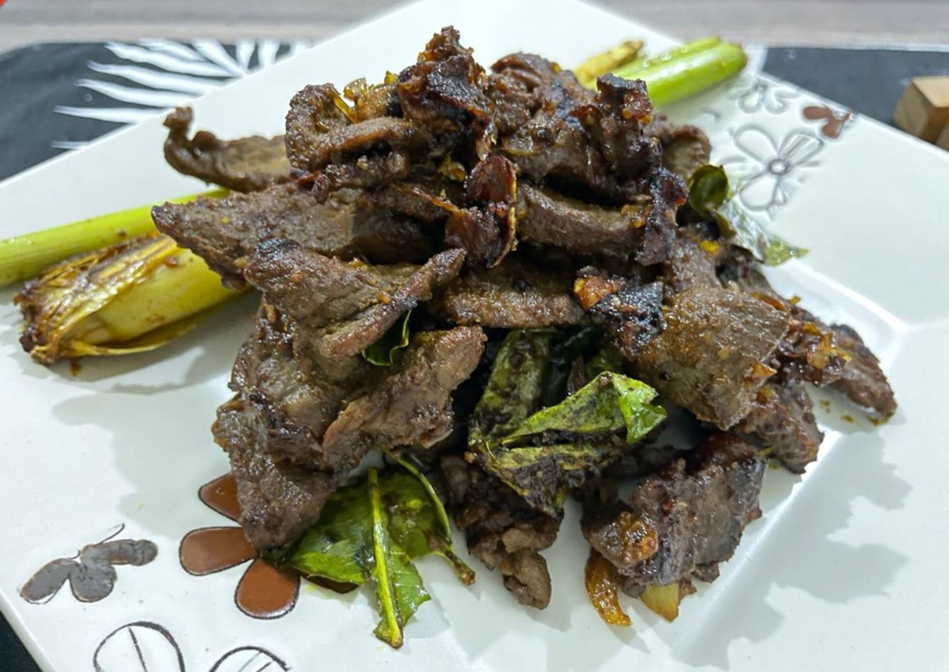 Sate Daging Sapi Goreng
