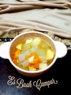 Foto resep Es buah campur
