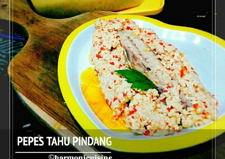 Rahasia Memasak Pepes tahu pindang tanpa daun yang Gurih