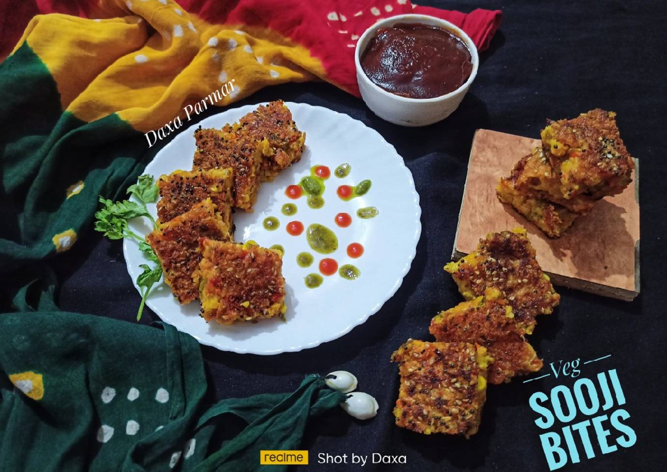 Veg Sooji Or Semolina Bites