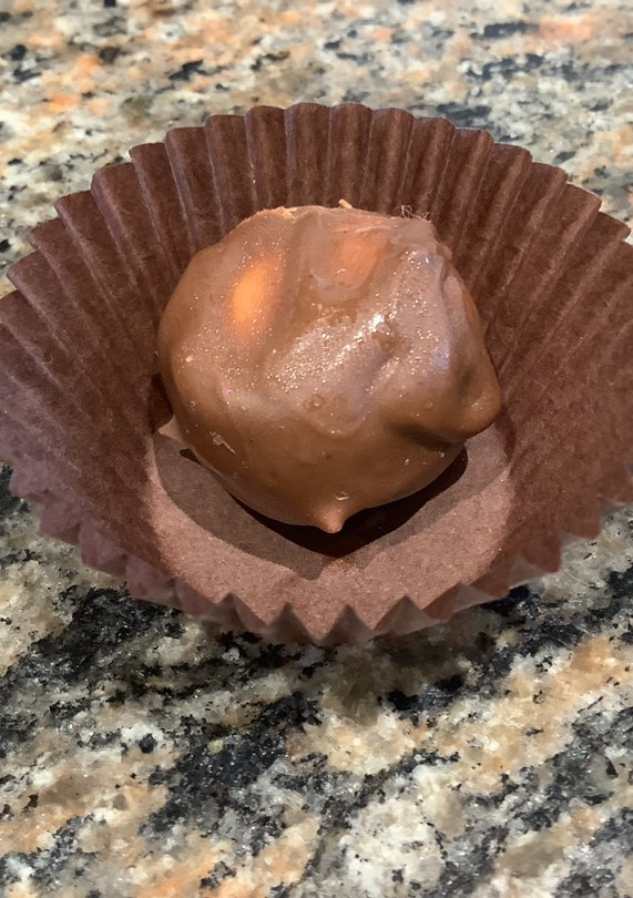 Una foto de Trufas de galleta y chocolate