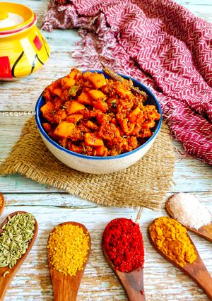 A picture of Orange Peel pickle.