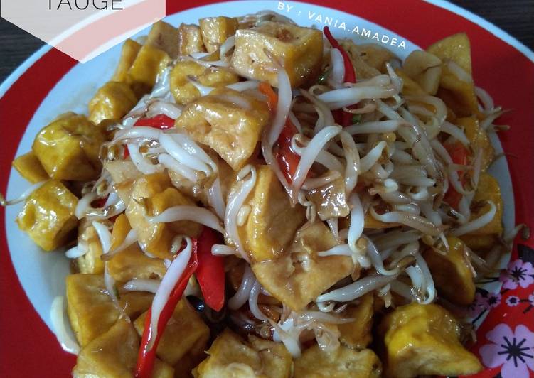 Bagaimana Membuat Tumis Tahu Tauge, Enak