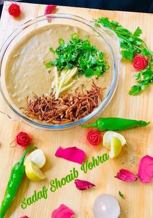 A picture of Haleem OR Daleem.
