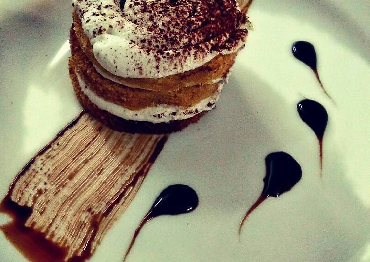 Recipe of Perfect Nolen Gur Tiramisu