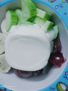 Hình của món Sữa chua hoa quả.
